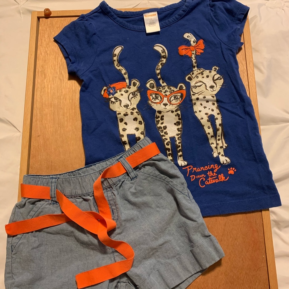 Girls Prancing Down the Catwalk Matching Set